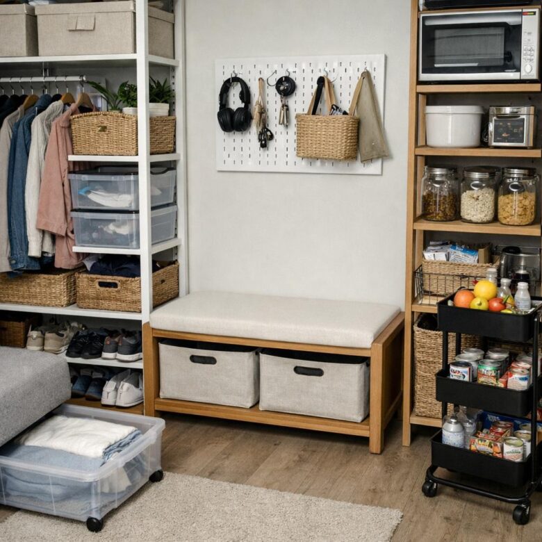 Best Storage Solutions for Small Apartments and Busy Homes