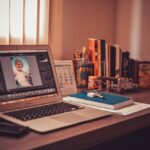 desk, laptop, office, notebook, mac, macbook, table, technology, computer, mockup, design, screen, notepad, home office, freelance, work from home, desk, office, office, office, office, office, computer, computer, home office, home office